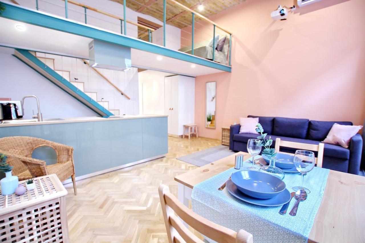 Awesome Budapest Downtown Studio W Balcony & Free Private Parking ภายนอก รูปภาพ
